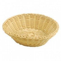 $D CESTA SIMIL REDONDA 25X7CMS