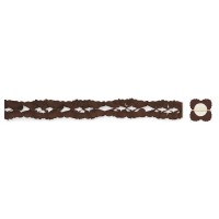   GUIRNALDA MARRON CHOCOLATE 4MT