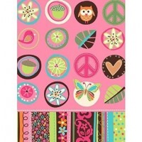 MANTEL PAPEL HIPPIE CUMPLEAÑO 137X259CMS