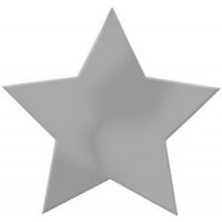 KIT 30PZ COLGANTE SILUETA ESTRELLA CINE