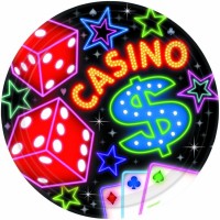 PAQ.8/U PLATO CASINO 17,8CM