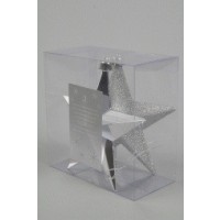 $D 2/U ESTRELLA 5PUNTA PLATA 12CM
