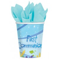 PAQ.18/U VASO CALIZ AZUL 266ML