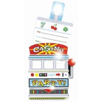 PAQ.8/U INVITACION FORMA MAQUINA CASINO