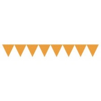GUIRNALDA TRIANGULO NARANJA TOPO 1,77MT