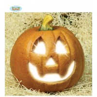 $D CALABAZA C/LUZ 15CM