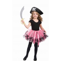 TUTU INFAN. PIRATA ROSA DESPUNTE NEG