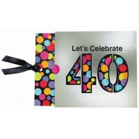 PAQ.8/U INVITACION 40 CUMPLEAÑOS