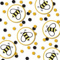 PAQ.CONFETI METAL ABEJA