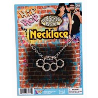 COLLAR NUDILLO STRASS HIP HOP