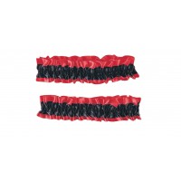 PAQ.2/U LIGA/ BRAZALETE ROJO/NEGRO