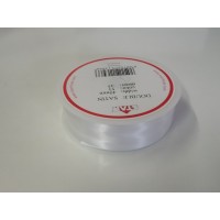  R/CINTA 25MMX45MT RASO BLANCO