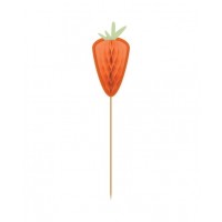 10 PICKS NIDO ABEJA ZANAHORIA 17CM