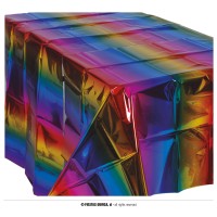   MANTEL PL MULTICOLOR 137X274CM
