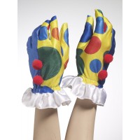   PAR GUANTE TOPO MULTICOLOR PAYASO