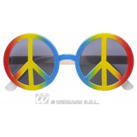   GAFAS SIMBOLO PAZ MULTICOLOR