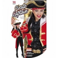  DISFRAZ T-M CHICA CAPITAN PIRATA