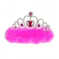 TIARA MARABU CORAZON FUCSIA