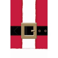 MANTEL PLAST CINTO PAPA NOEL 137X259CM
