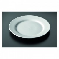 PLATO LLANO PORCELANA 23CM ATLANTIC