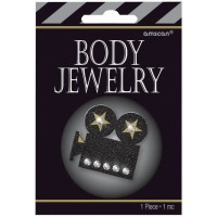 PEGATINA CUERPO CINE GLITTER SURT