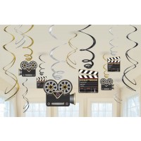 PAQ.12/U TIRA ESPIRAL METAL HOLLYWOOD