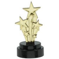PAQ.6/U TROFEOS ESTRELLA HOLLYWOOD 11CM