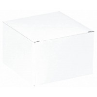 CAJA BLANCA DESMONTADA 15,2X15,2X10,16CM