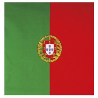 $D PAÑUELO TELA BANDERA PORTUQUESA
