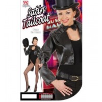  CHAQUETA ADUL FRAC MUJER T-L RASO NEGR