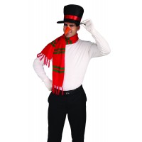 SET SOMBRERO NARIZ BUFANDA MUÑECO NIEVE