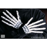 PAR GUANTES ESQUELETO 3D