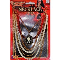 COLLAR CAMAFEO CALAVERA PIRATA