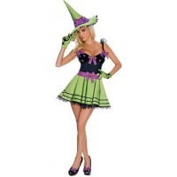  SW DISFRAZ T-S BRUJA VERDE LIMA SEXY