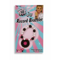 PULSERA BOLA FORMA DISCO AÑOS 50