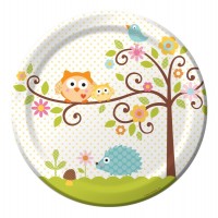 PAQ.8/U PLATO ARBOL TOPO BABY 22,2CM
