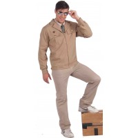 CHAQUETA T-XL PILOTO AVION COMBATE