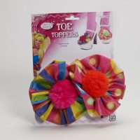 PAQ.2/U APLIQUE ZAPATO POMPON PAYASO