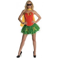  SW DISFRAZ T-S CHICA ROBIN FALDA TUL
