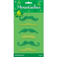    6/U BIGOTES VERDE MOD.SURT