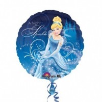 GLOBO 18" FOIL RND PRINCESA CENICIENTA