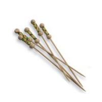 100 PICK PERLA CORDON NATURAL 12CM