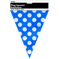  BANDERIN TRIANGULO AZUL TOPO 3,65MT