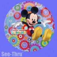 GLOBO 26 REDONDO TRANSP. MICKEY CLUBHOUS