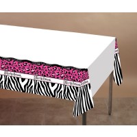 MANTEL PL TIGRESA FUCSIA 137X274CM
