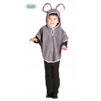 $D/DISFRAZ 4A6AÑOS UNISEX RATA