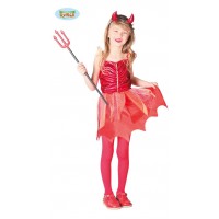 $DDISFRAZ 4A6 AÑOS DIABLESA INFANTIL