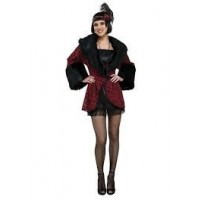 ABRIGO MUJER BORDO T-UN. CHICA FLAPPER