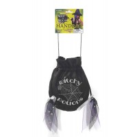 BOLSO MONEDERO TELARAÑA BRUJA POCION