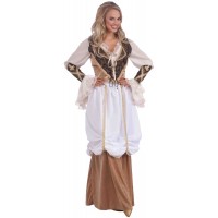  CAMISA T-L BLANCA PUÑO ENCAJE MEDIEVAL